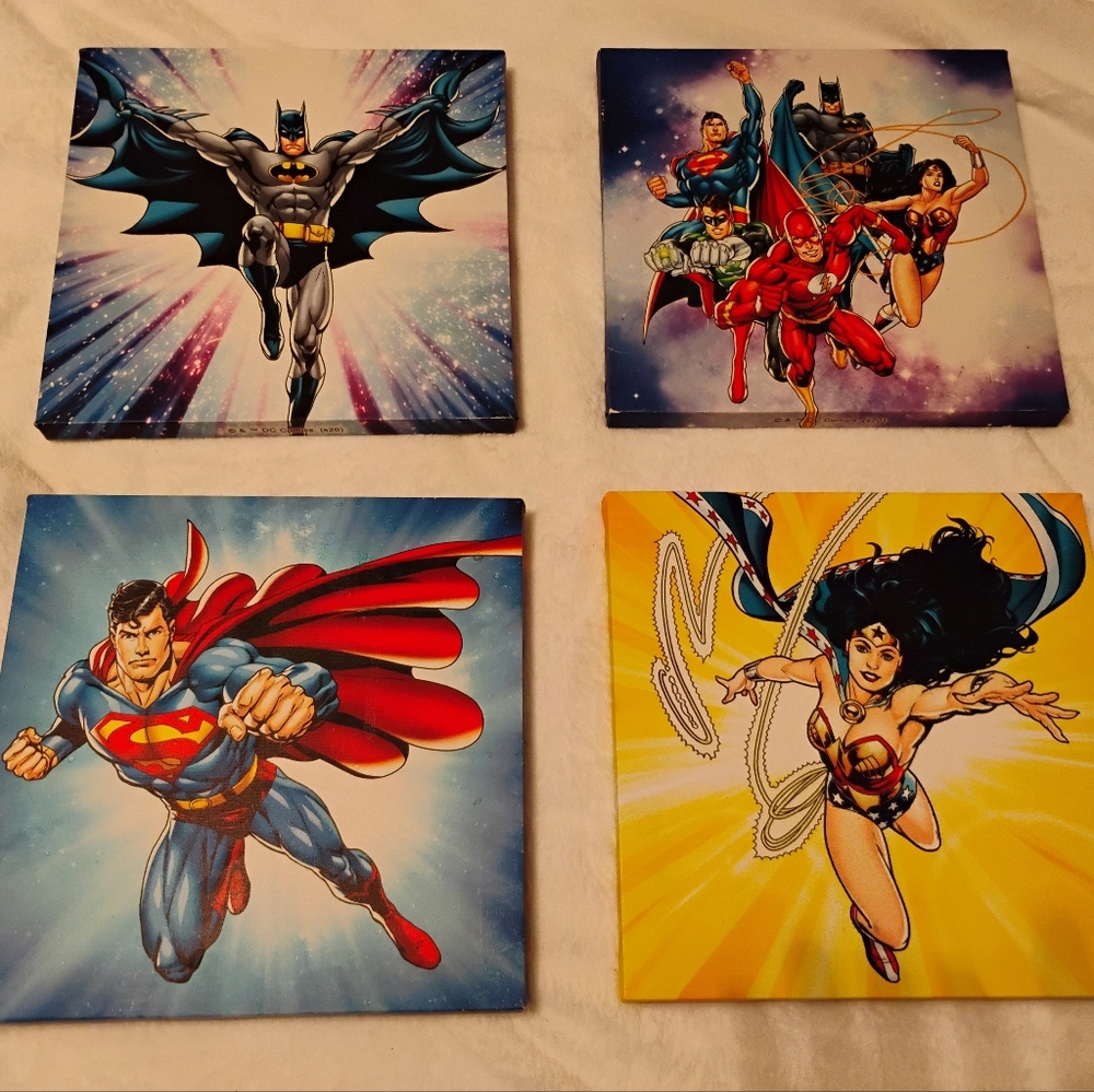 Super Hero Canvas Wall Art